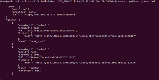 查看当前所有的 User 信息