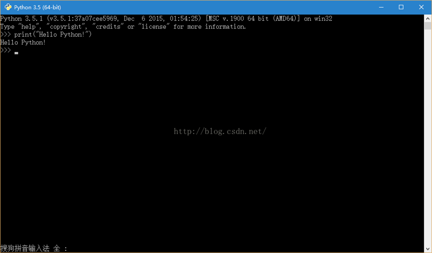 py安装-hello python