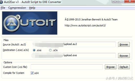 python+selenium+autoit实现文件上传