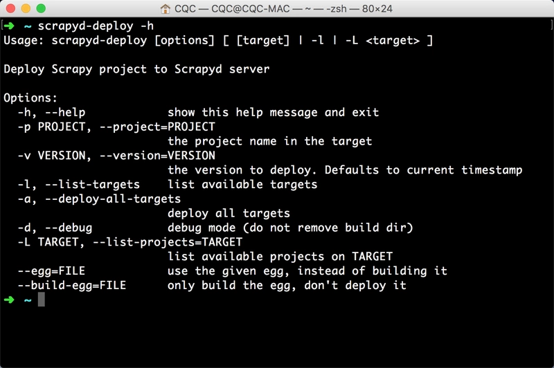 Python3网络爬虫实战-13、部署相关库ScrapydClient、ScrapydAPI